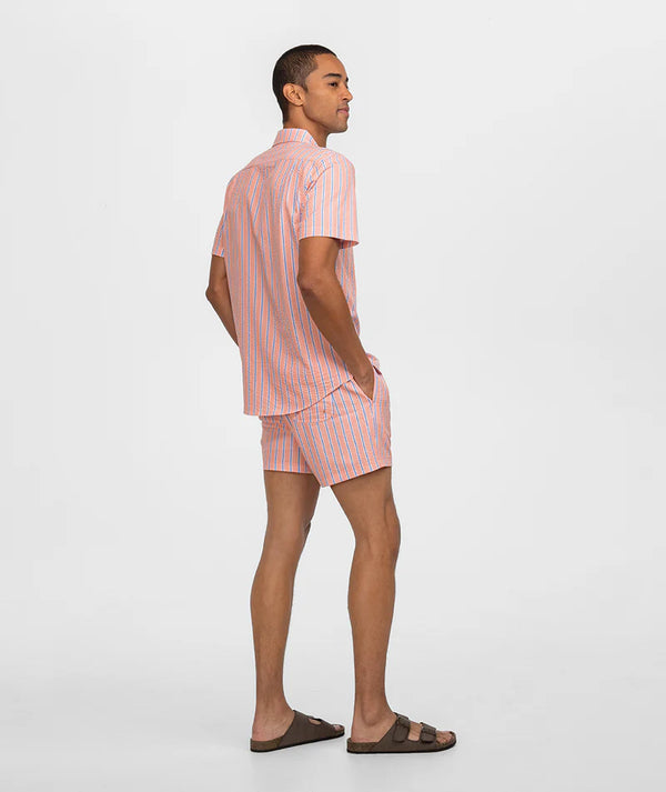 Boardwalk Seersucker Baja Shirt - Boardwalk
