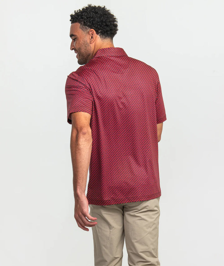Dawg   Walk   Printed   Polo