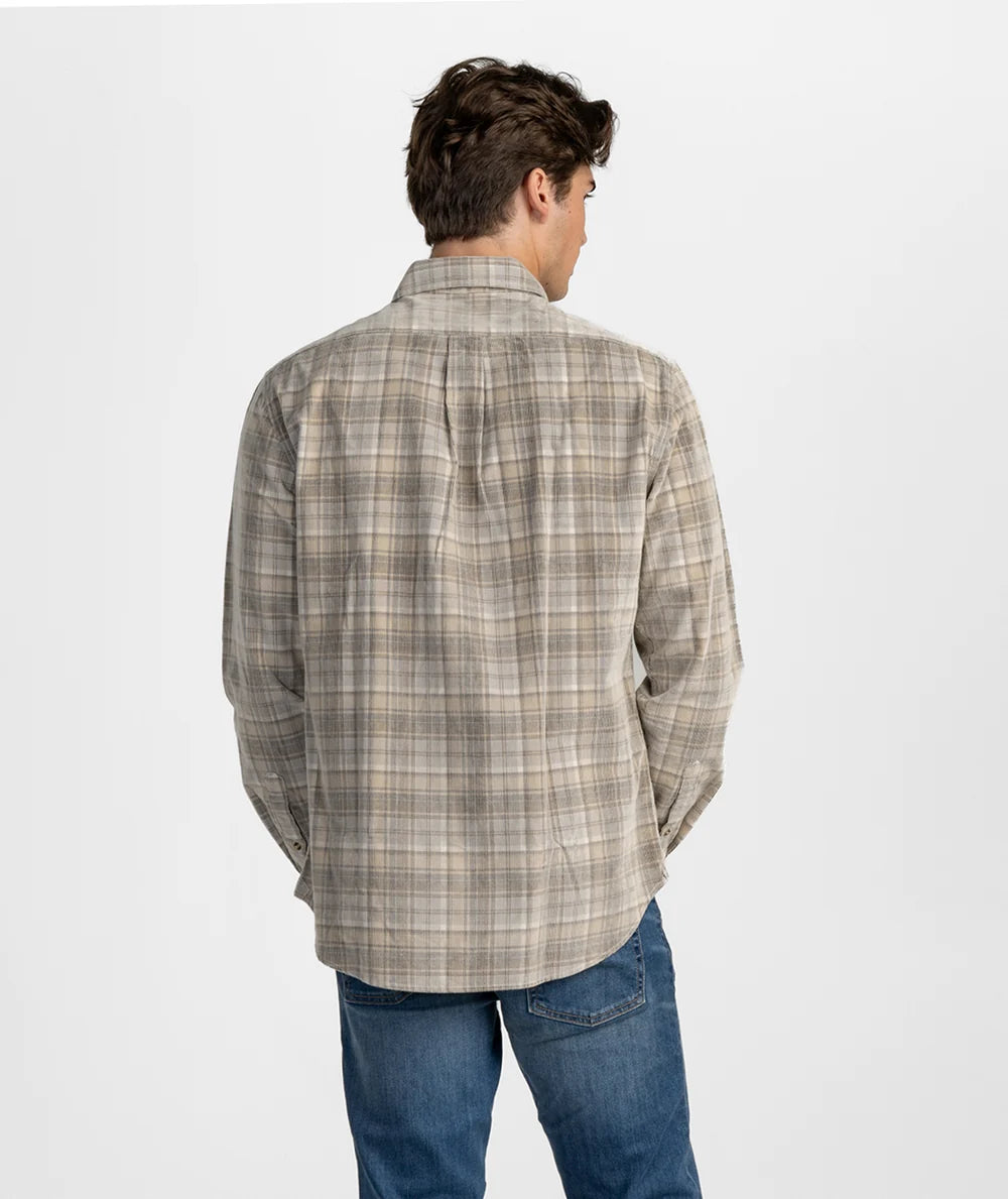 Braxton Lightweight Cord Flannel - Hillside