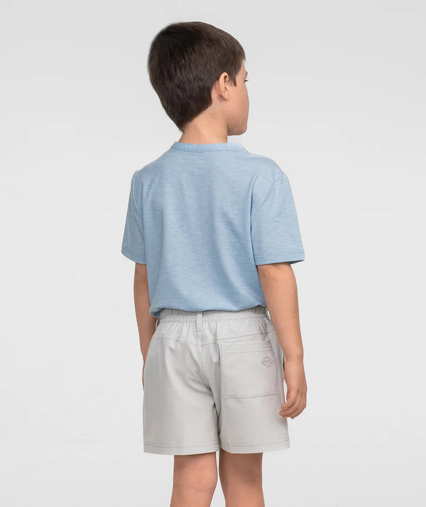 Boys Hybrid Shorts - Cloud