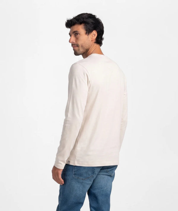 Max Comfort Henley LS - Oatmeal