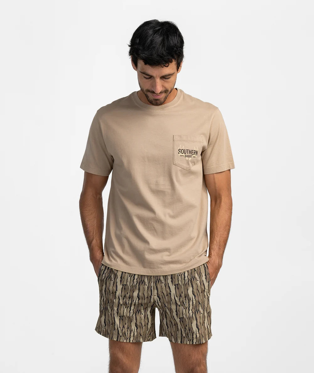 Woodland Whitetail Tee - Chinchilla