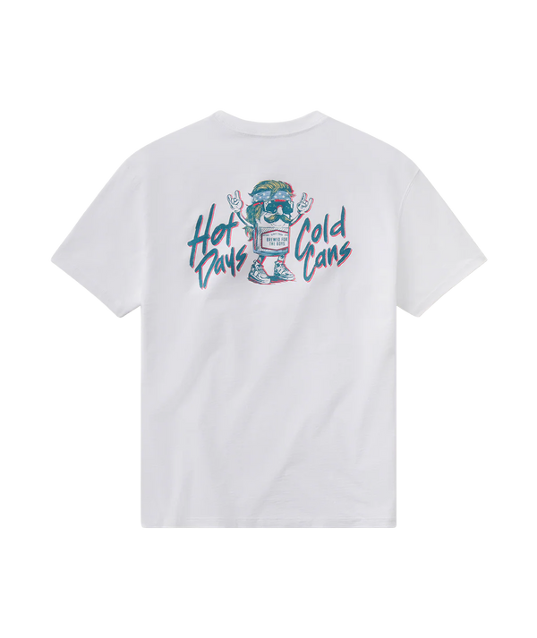 Cold Cans Tee SS - Bright White