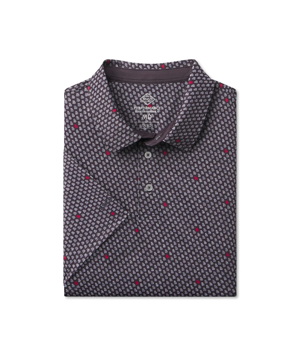 Youth Kickoff Camo MotionTech Polo - Dawg Walk