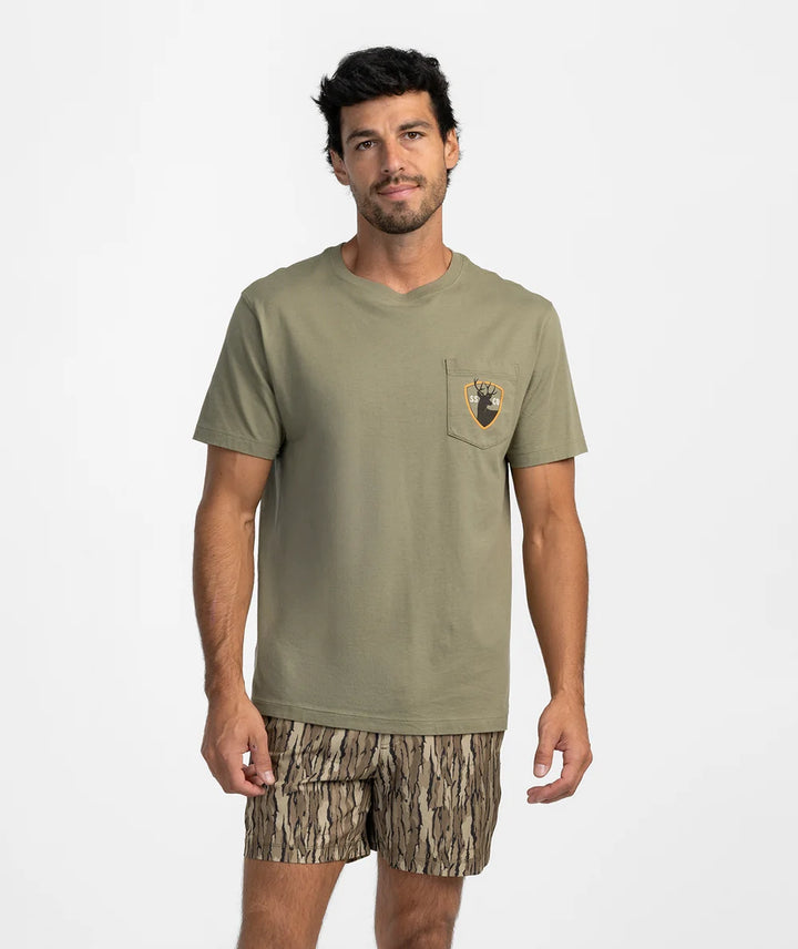 Bucks Before Dawn Tee - Woodland Olive