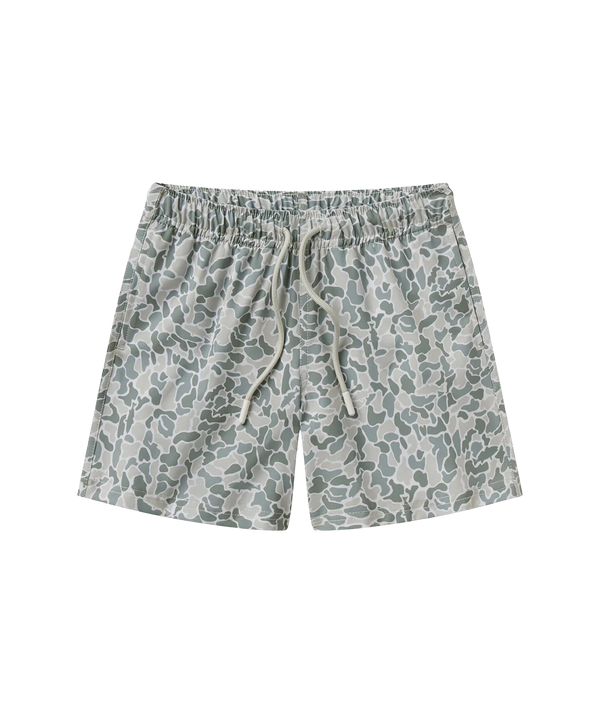 Boys Hooked On Camo Swim Shorts