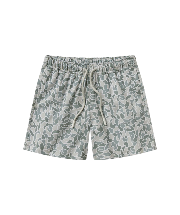 Boys Hooked On Camo Swim Shorts