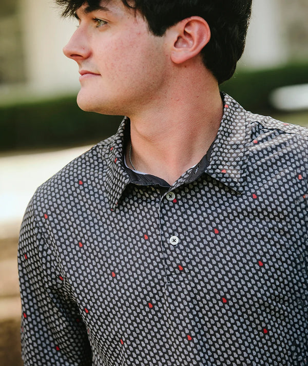 Kickoff Camo Motiontech Polo - Dawg Walk
