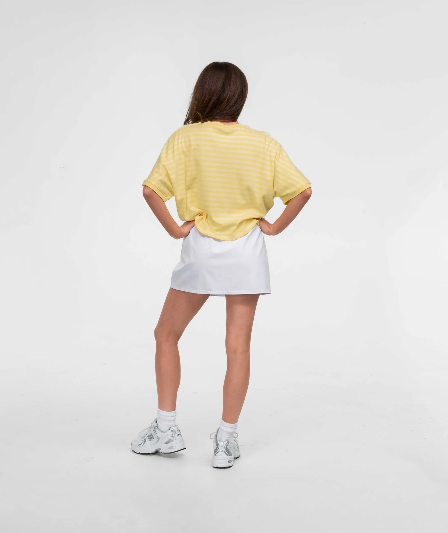 On The Line SS Top - Lemon Drop