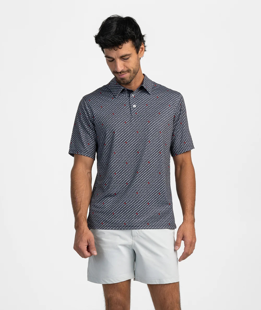 Kickoff Camo Motiontech Polo - Dawg Walk