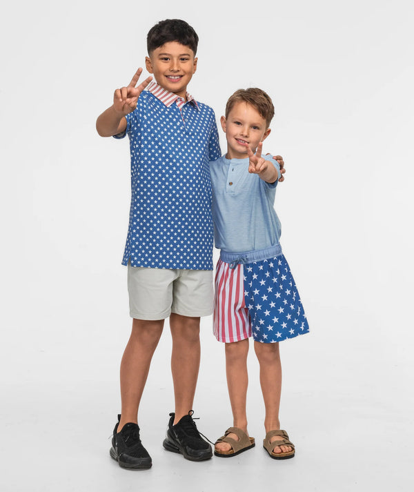 Youth Daly Dose Printed Polo