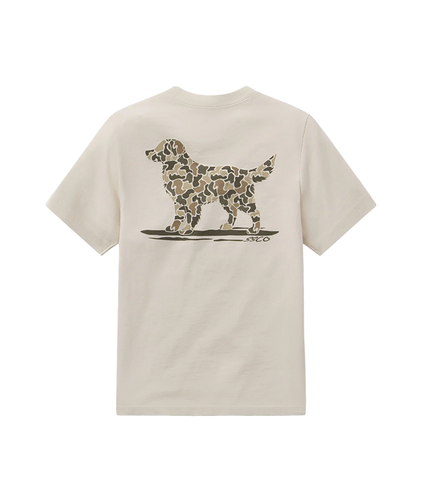 Youth Camo Retriever Tee SS - Moonlight