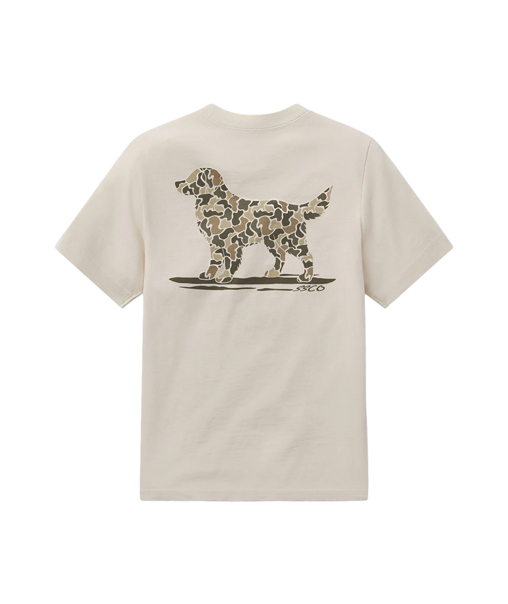 Youth Camo Retriever Tee SS - Moonlight