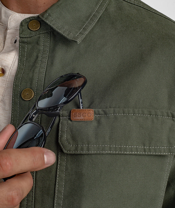 On Point Canvas Field Jacket - Mossberg