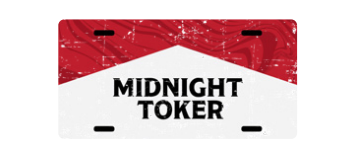 Midnight Toker - Car Tag