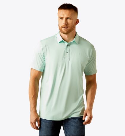 Charger 2.0 Fitted Polo - Parasail Aqua