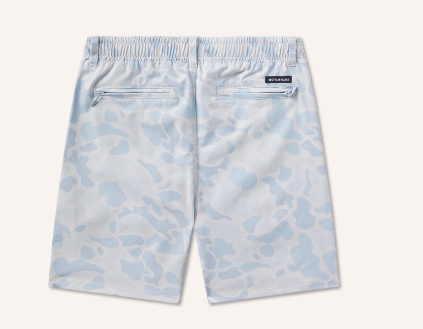Youth Billfish Lined Performance Short - Camo