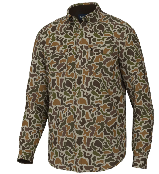LB Camo Button Up - Localflage Vintage