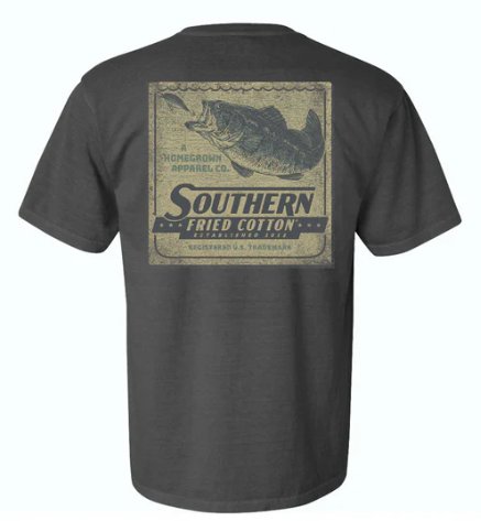 Youth Old School Bass Tee- Pepper
