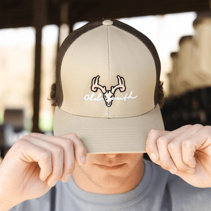 Euro Mount Trucker Hat - Khaki/Brown
