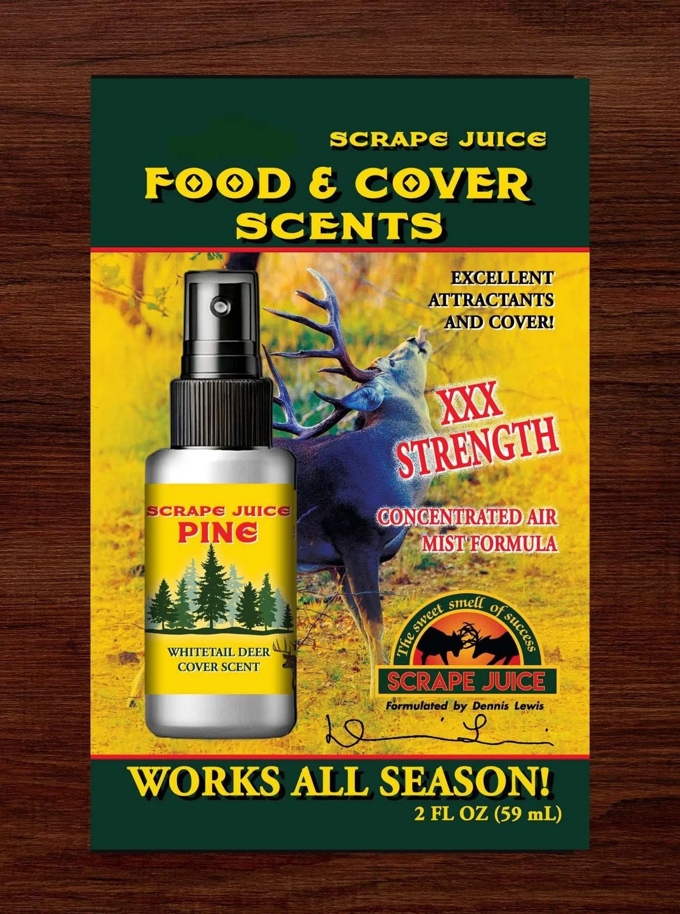 Food & Cover Scents | Pine Cover - Odor Mask