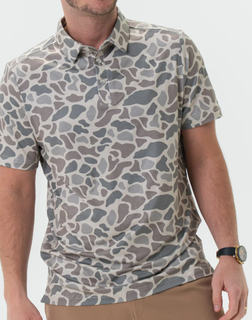Performance Polo - Classic Deer Camo