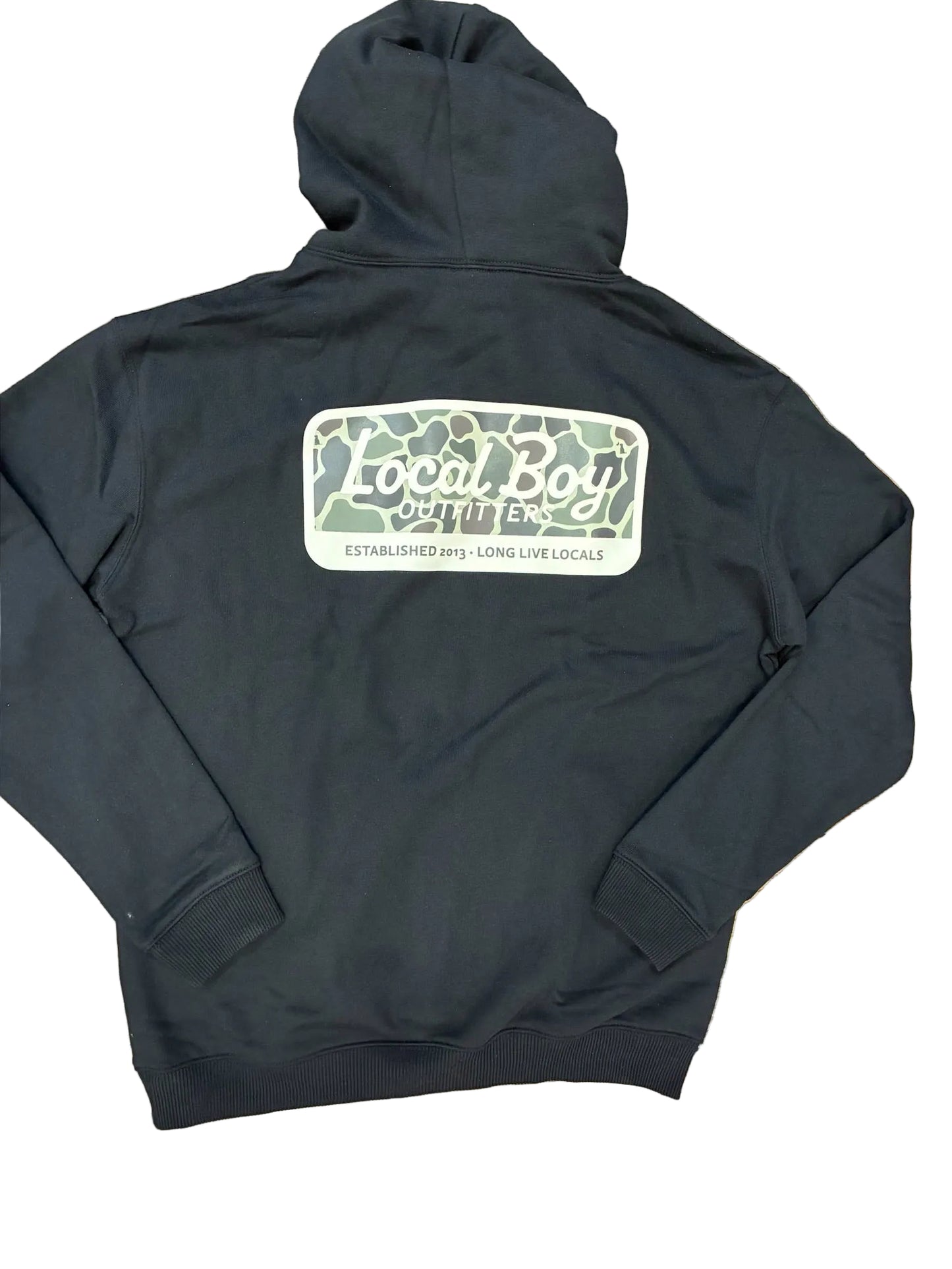 Brushwood Hoodie Brush Camo Mark - Black