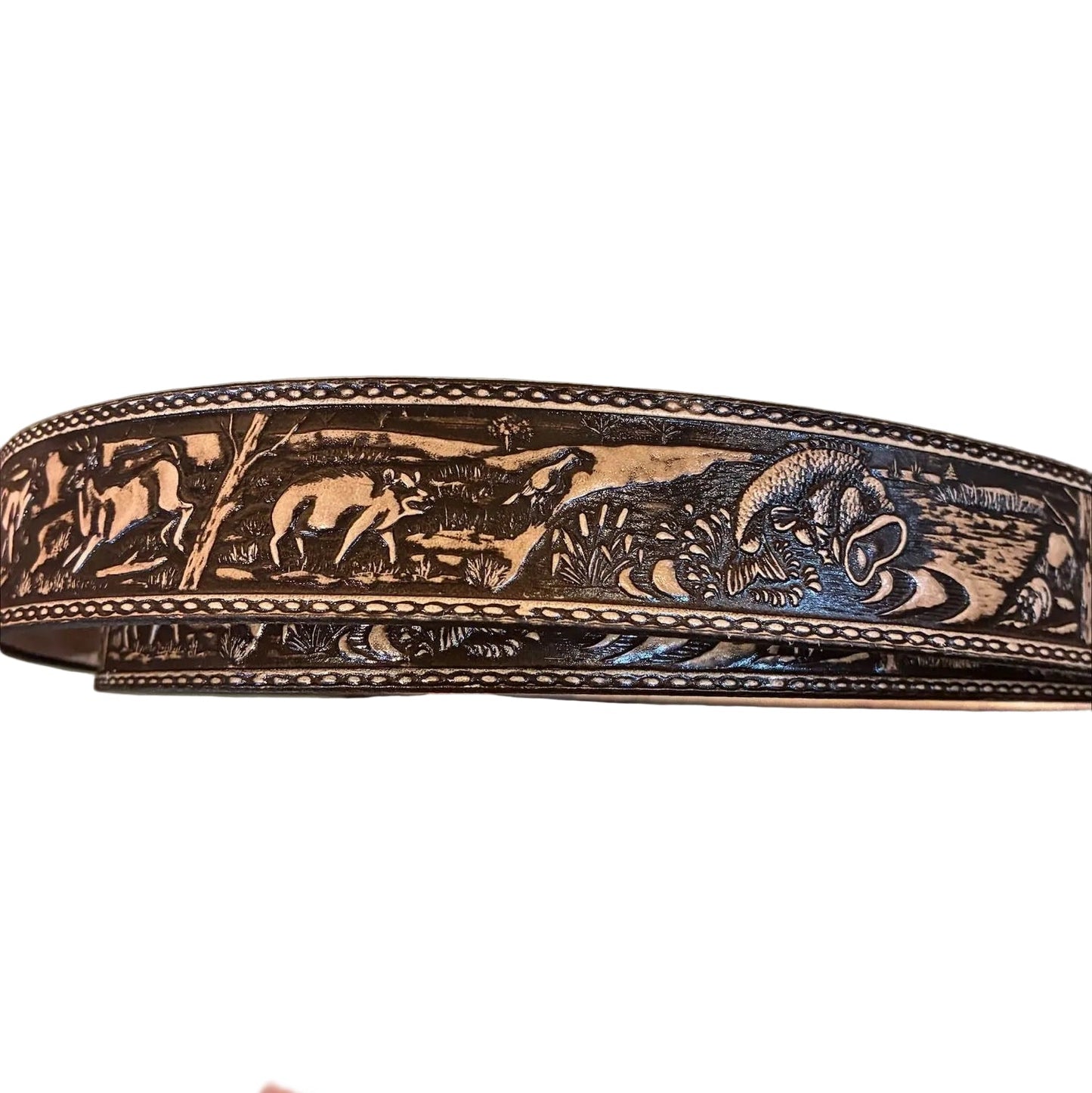 Woodland Embossed 1.5" Belt