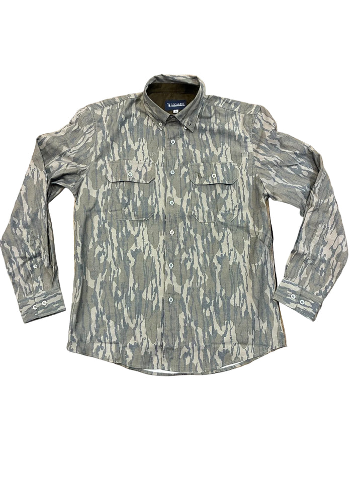 Camo Button Up - Mossy Oak Original Bottomland