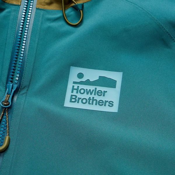 Storm Splitter Rain Shell - Dark Teal / Dark Olive