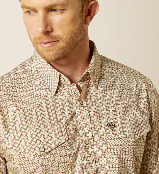 Wrinkle Free Eddie Fitted Shirt