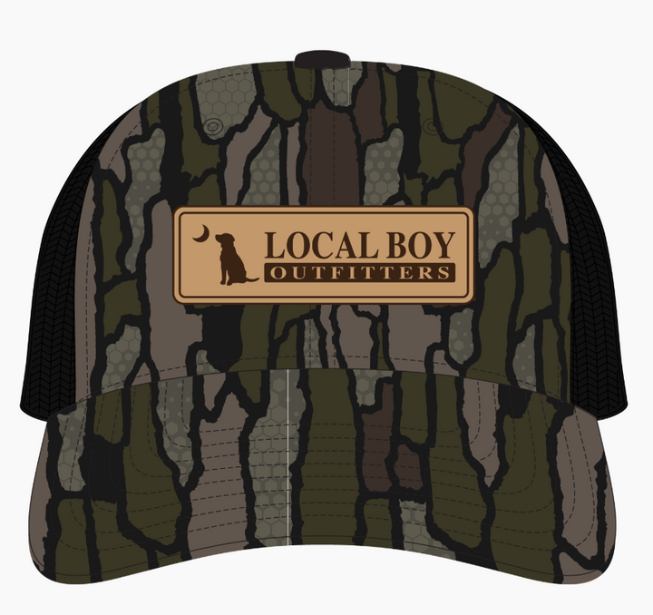 Leather Label Patch Trucker