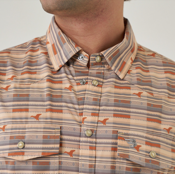 Performance Western Shirt- Duck Hunter Plaid