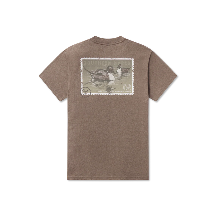 Duckstamp Tee - Washed Dark Shale