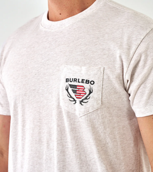 SS Tee - Elk Horn Logo - Oatmeal