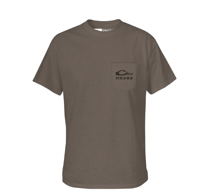 Mosaic Mallard T-Shirt - Walnut Dark Heather