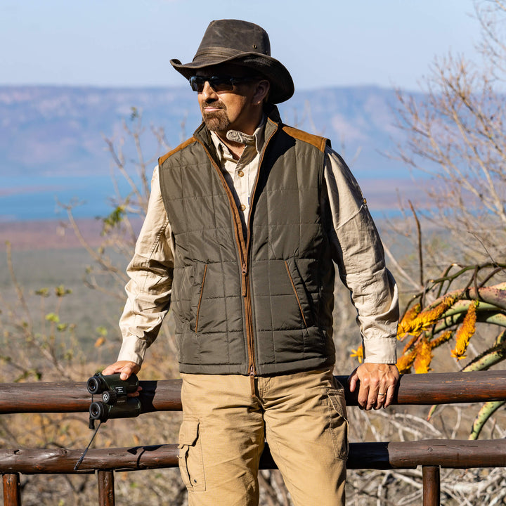 Shelby Lightweight Quilted Vest - Loden