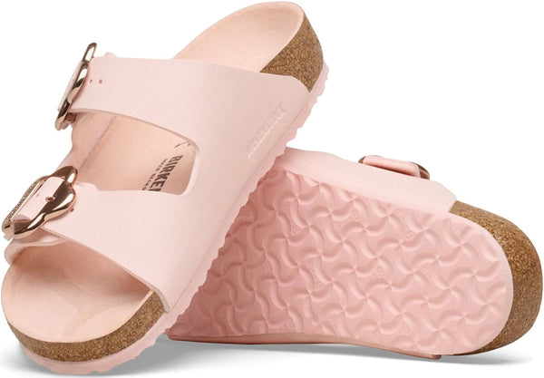 Girls' Arizona Flower Buckle Birko-Flor Sandals - Light Rose
