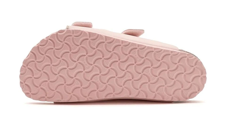 Girls' Arizona Flower Buckle Birko-Flor Sandals - Light Rose