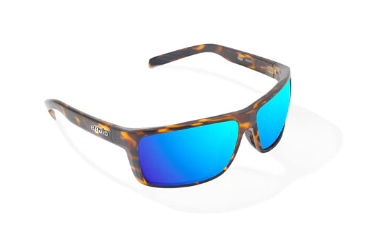 Sigs Brown Tortoise Gloss with Blue Mirror Glass Lenses