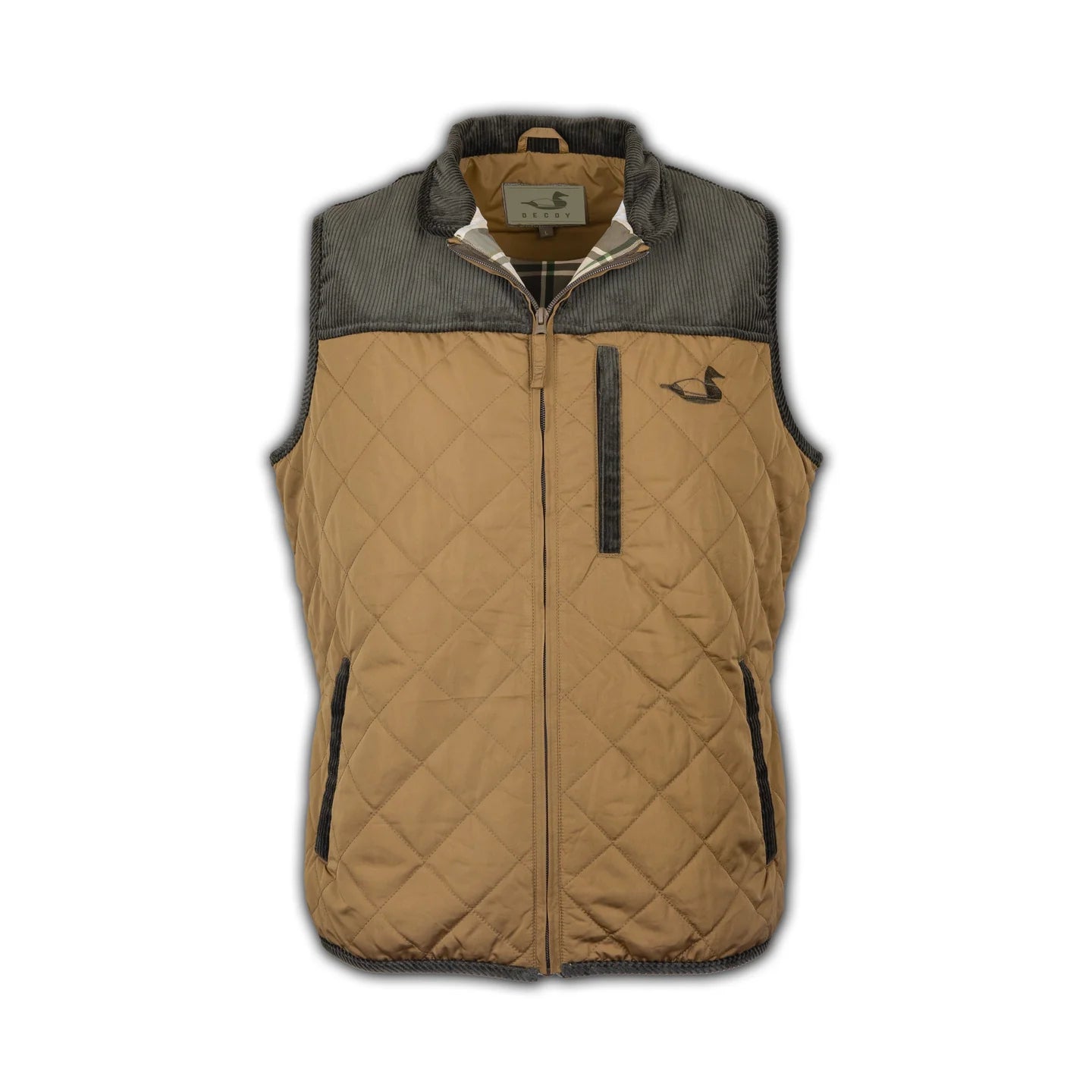 South Creek Quilted Vest - Khaki