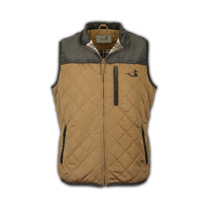 South Creek Quilted Vest - Khaki