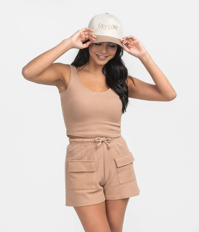 Get Lost Trucker Hat - Taupe