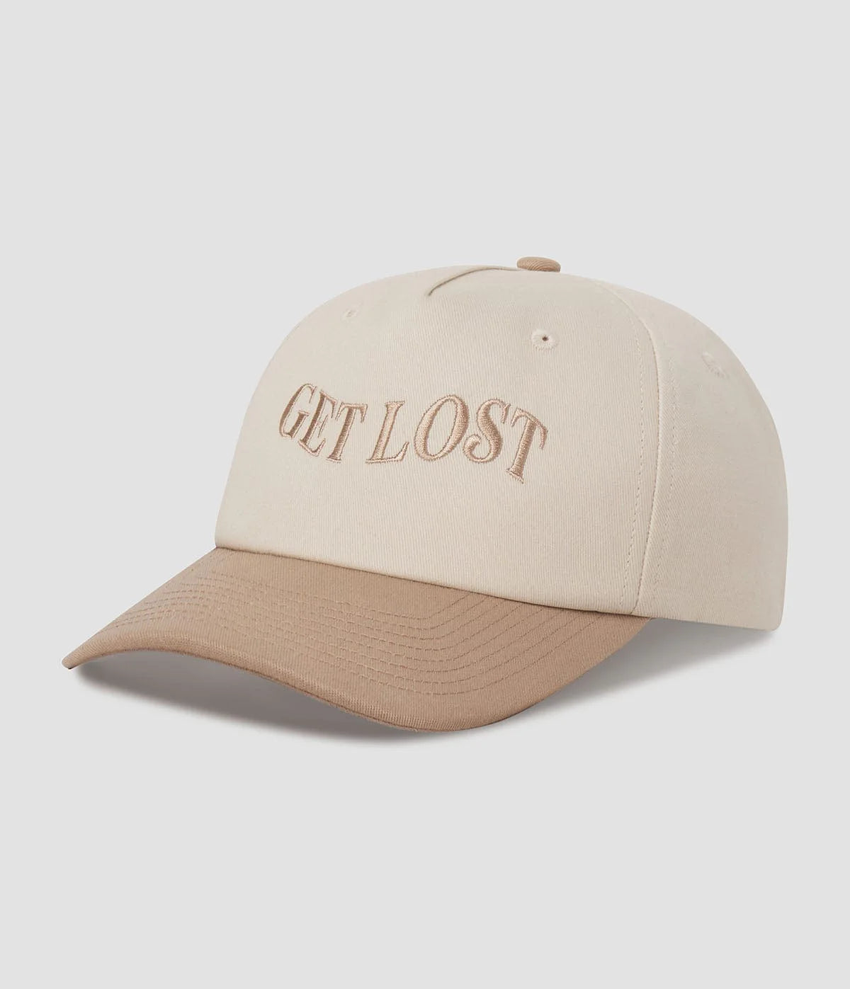 Get Lost Trucker Hat - Taupe
