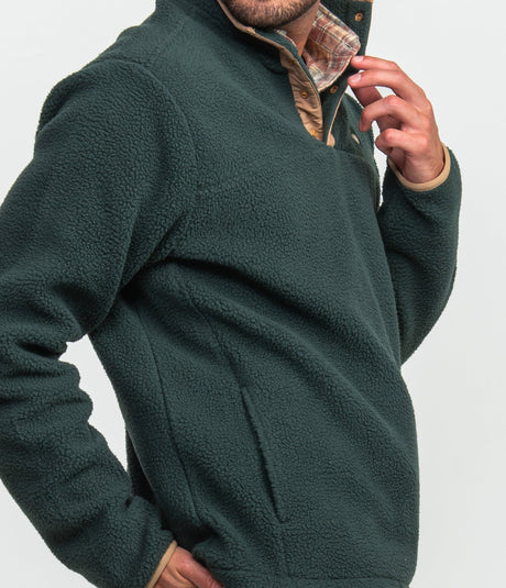 Kodiak Fleece Pullover - Hanover Green