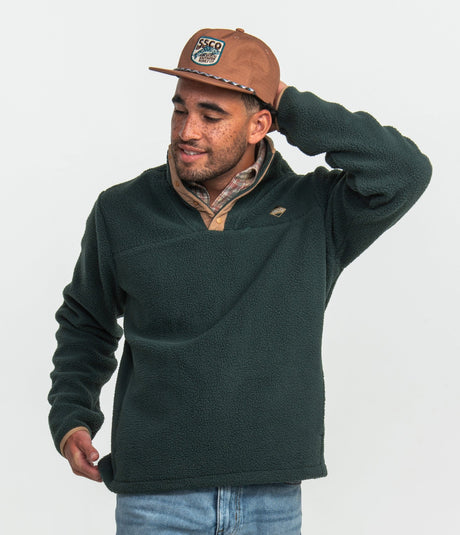 Kodiak Fleece Pullover - Hanover Green