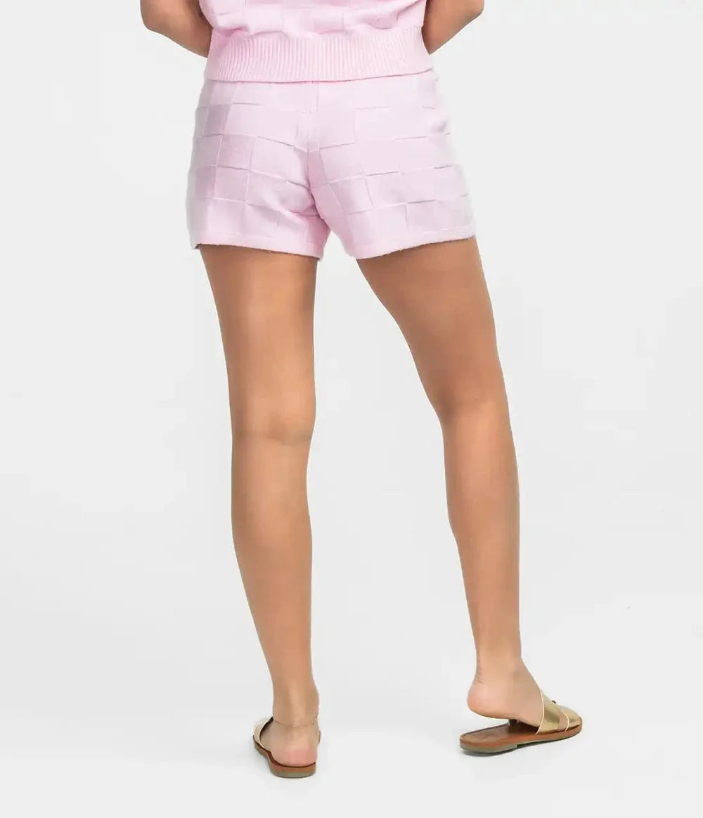 Couch To Cabana Knit Shorts - Blossom