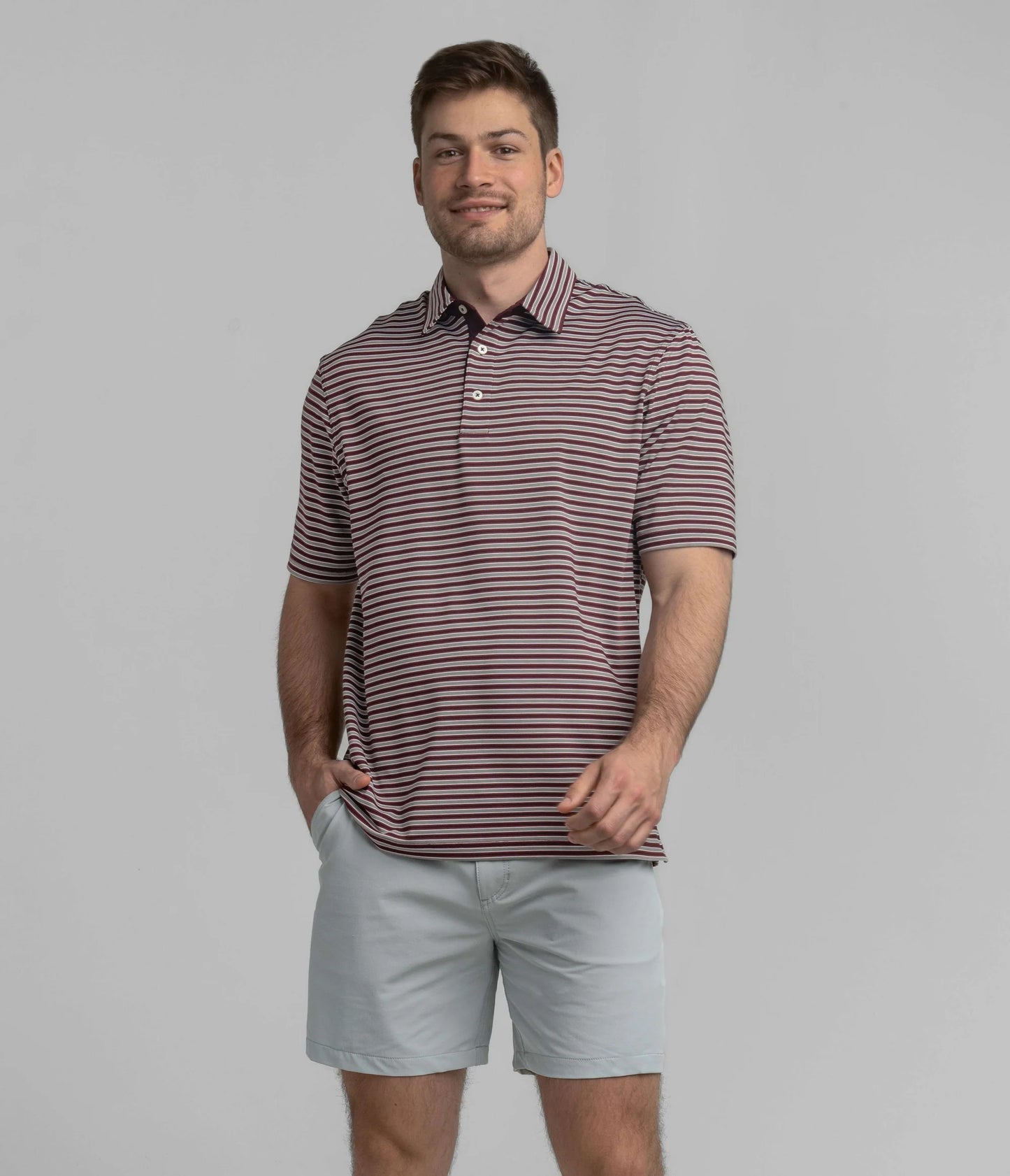 Scoreboard Stripe Polo - Junction