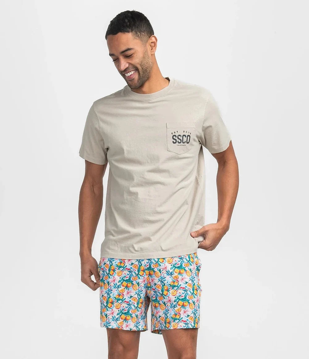 Crawfish Boil Tee - Taupe