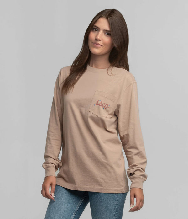 Giddy Up Tee - Chestnut